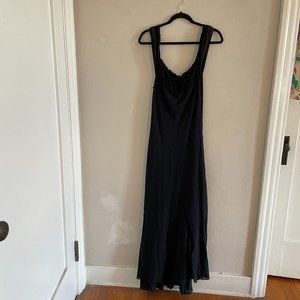 Black Light Cotton Beach Maxi Sz S Cover Up